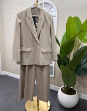 blazer ceket takım bej
