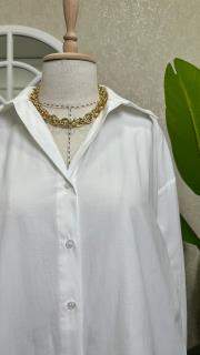 oversize gömlek beyaz 3