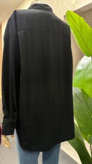 uzun gömlek siyah 4