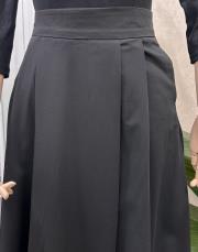 pileli çan etek siyah 2
