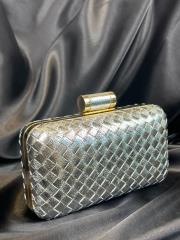 ithl.dnz omuz askılı el çantası gümüş 3