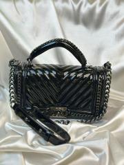 ith.elit el çantası siyah