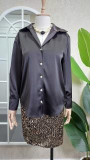 saten gömlek acı kahve 2