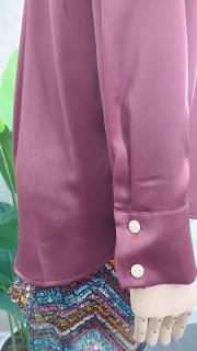 saten gömlek bordo 6