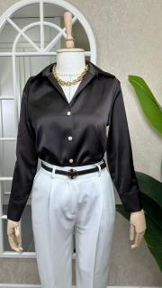 kemerli havuç pantolon beyaz 2