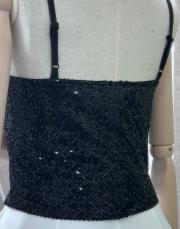 askılı pul payet bluz  3