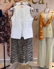 önü düğmeli yelek ekru 3