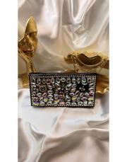 royal shıne clutch siyah 2