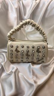 butterfly çanta kırık beyaz