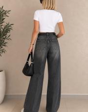 wideleg kemerli jean siyah 2