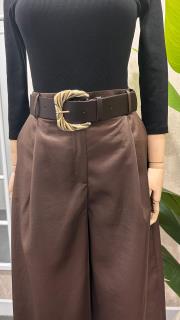 kemerli pantolon kahve 3