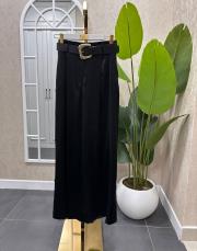 kemerli pantolon siyah
