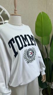 tommy sweatshirt beyaz 2