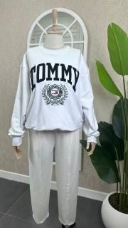tommy sweatshirt beyaz 3