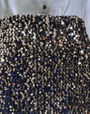 pul payet mini etek bronz 3