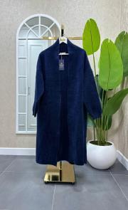 uzun hırka lacivert