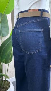 geniş paça jean lacivert lacivert 4