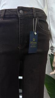 geniş paça jean kahve kahve 3