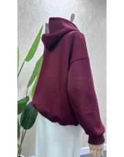 sweatshırt bordo 4