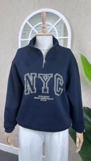nyc sweatshırt lacivert lacivert 2