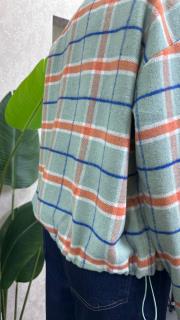 ekoseli bomber ceket yeşil yeşil 5