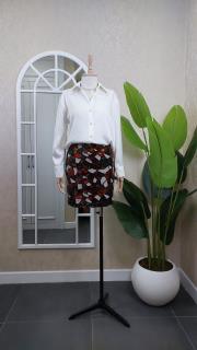 pul payet mini etek renkli siyah