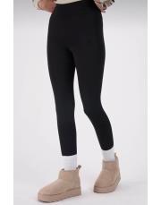 içi şardonlu tayt siyah 2