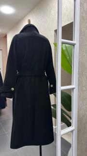 kemerli kaşe kaban siyah 3